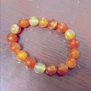 Mandarin beaded bracelet